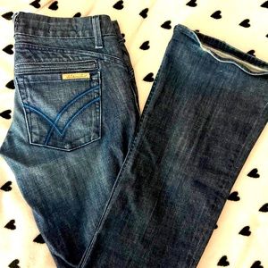 William Rast blue pocket savoy flare jeans 🖤